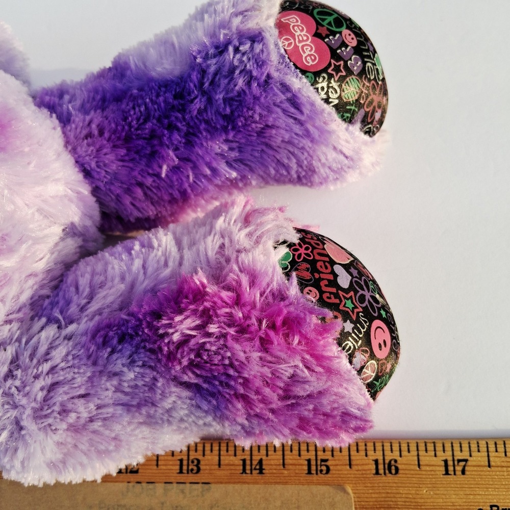 Build A Bear Purple Tie Dye Peace Sign Kitty Cat Plush 17" BFF Friends Forever - Picture 9 of 12